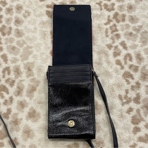 TOMMY HILFIGER Julia Coated Cotton Canvas iPhone Crossbody Mini Sized Bag - Picture 10 of 16